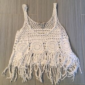 Crochet crop top
